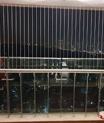 Invisible Balcony Grill