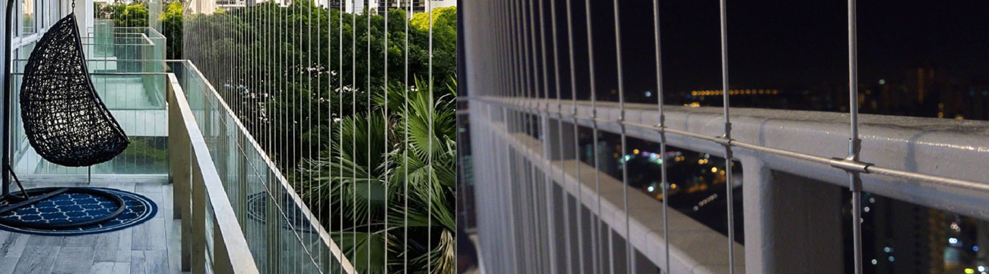 INVISIBLE BALCONY GRILL